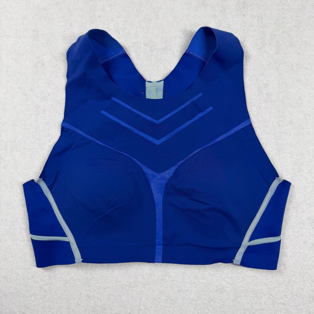 Brooks Women’s Blue High Impact Racerback Running Sports Bra Small